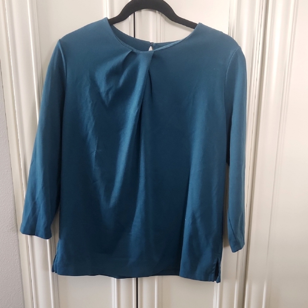 LANDS' END | Cotton Blend Blouse